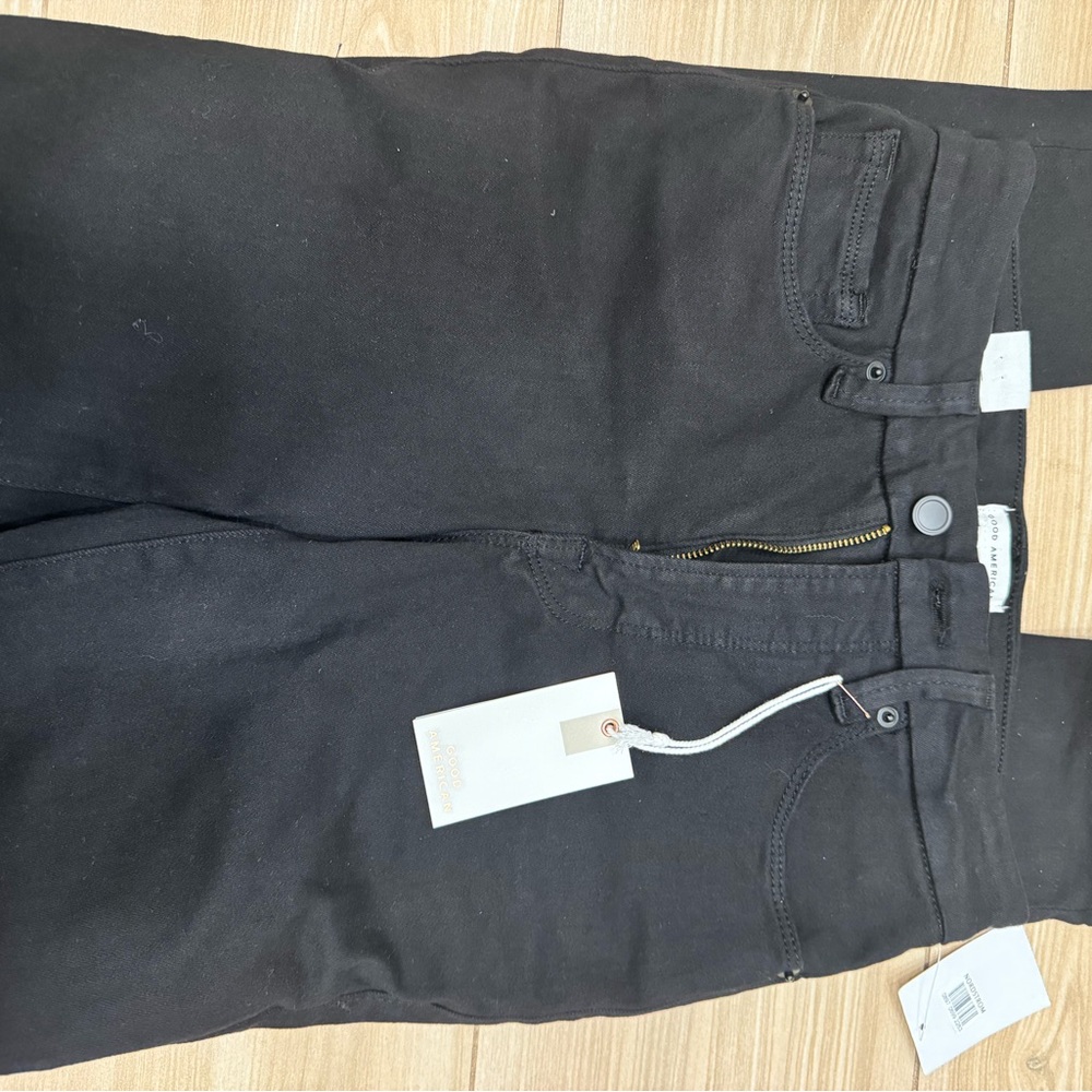 Good American Black Good Legs Jeans - Picture 3 of 5